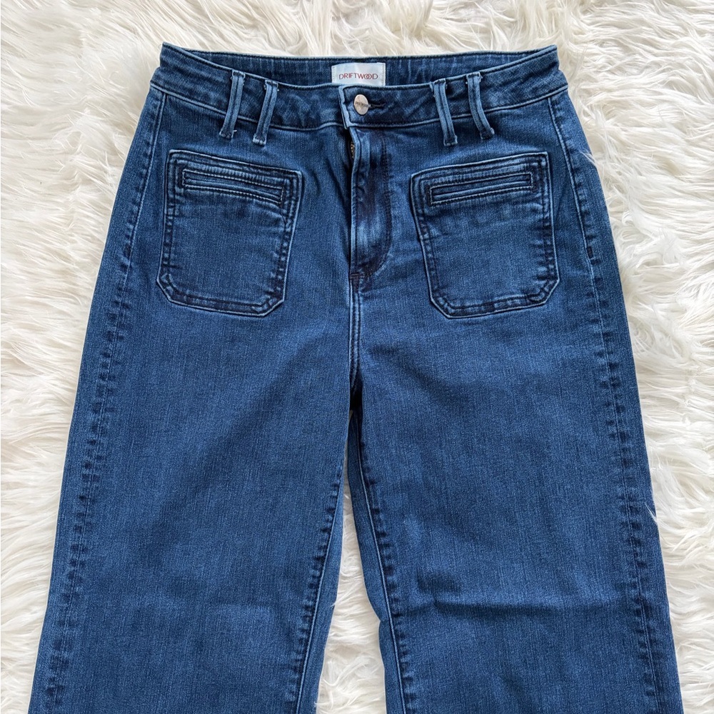Driftwood Gloria High Rise Wide Leg Jeans - Picture 3 of 7